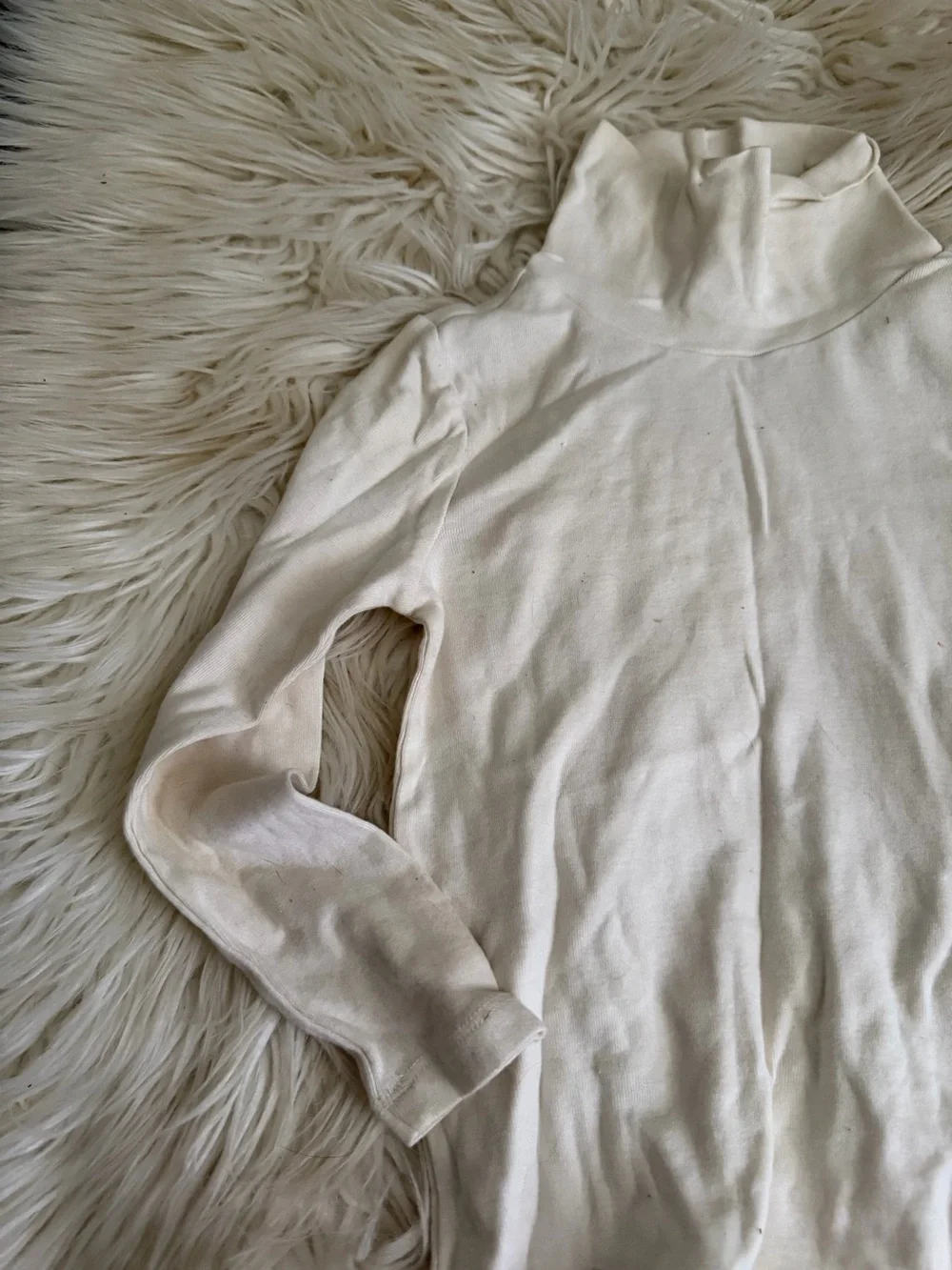 Baby Gap Cream Turtleneck Sweater